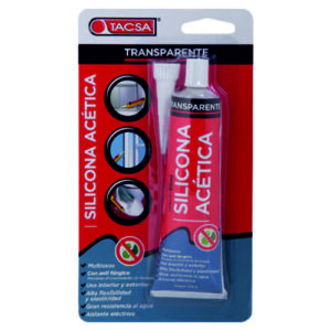 Silicona Acética Transparente Pomo