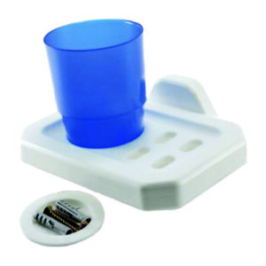 Porta Cepillo y Vaso Plástico MG