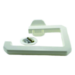 Porta Rollo Plástico Blanco