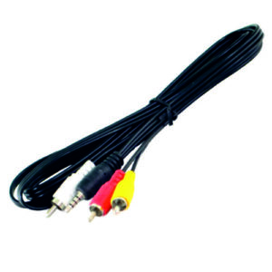 Cable 3 RCA a Plug