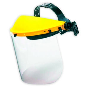 Protector Facial Con Visor Incoloro y Arnés Certificado