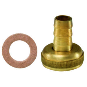 Manga de Bronce Pulido Para Canilla 1/2