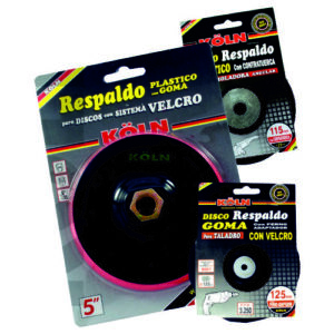 Disco Velcro Respaldo KOLN 5"